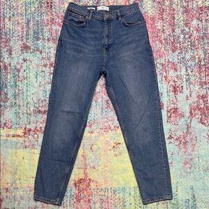 MNG MOM Denim Blue Jeans